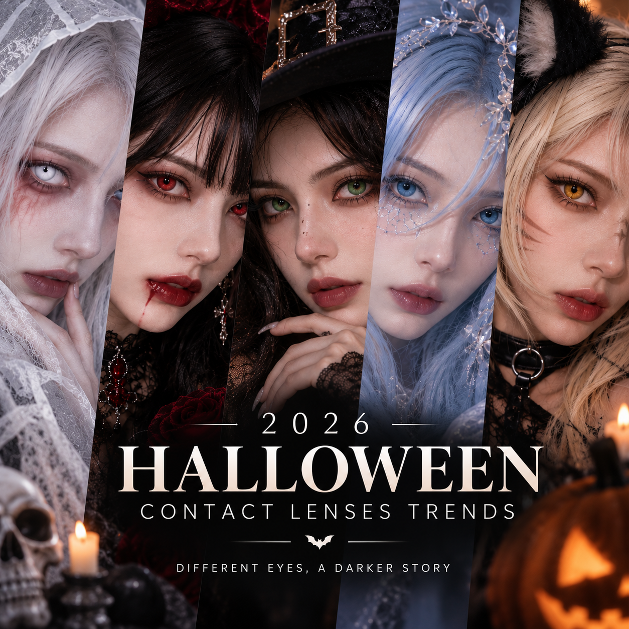 2026 Halloween Contact Lenses Trends: Best Spooky Eye Looks