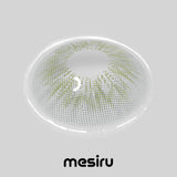Mesiru Firework Green-Gray Contact Lenses pattern and design