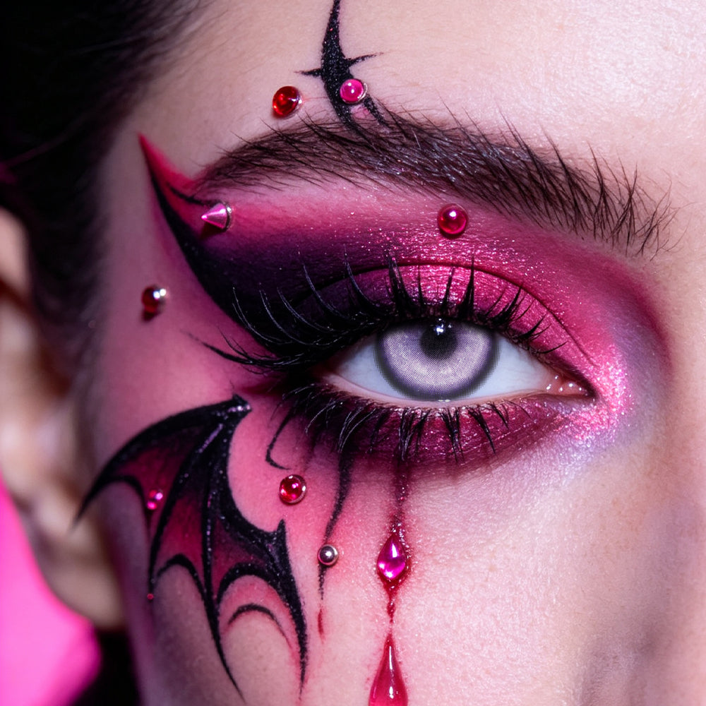 Mesiru VIOLETA Koi Series Purple Contact Lenses