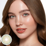 Mesiru Coral Green Contact Lenses