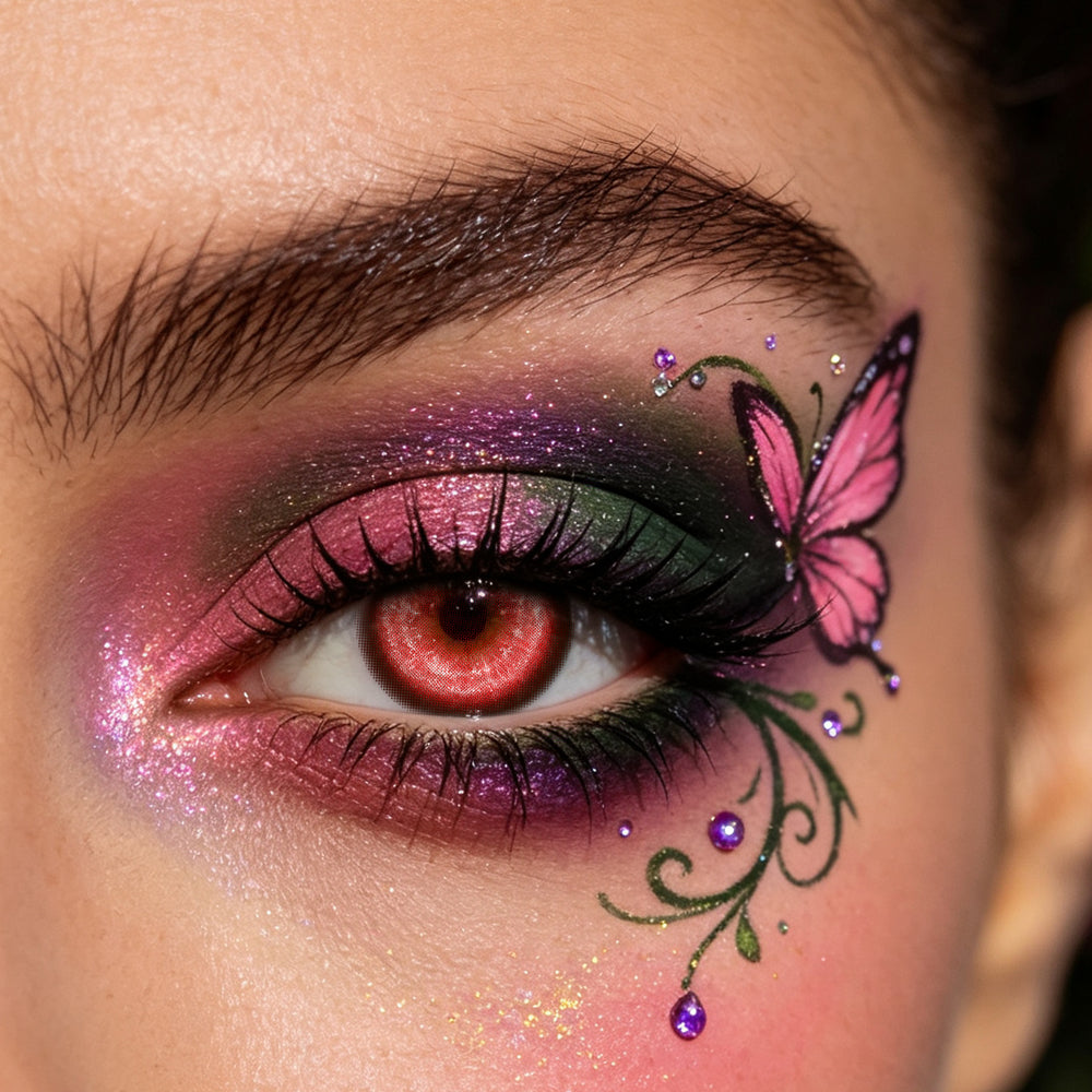 Mesiru ROJO Koi Series Red Contact Lenses