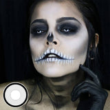 Mesiru White Vampire Contact Lenses