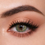 Mesiru Glitter Brown Contact Lenses