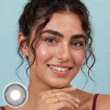 Mesiru Glow Iris Gray Contact Lenses