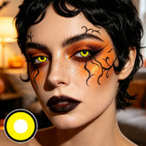 Mesiru Yellow Vampire Contact Lenses