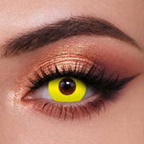 Mesiru Bright Yellow Contact Lenses