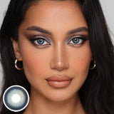 Mesiru Mist Rose Blue Contact Lenses