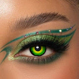 Mesiru Green Werewolf Contact Lenses