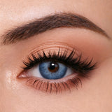 Mesiru Mist Rose Blue Contact Lenses