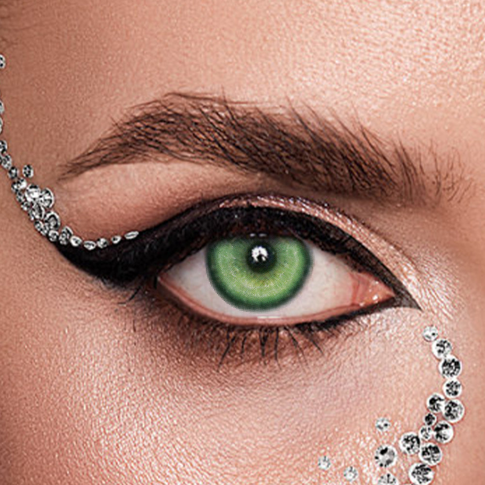 Mesiru VERDE Koi Series Green Contact Lenses