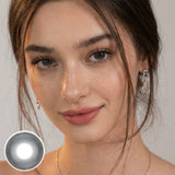 Mesiru Sunset Halo Gray Contact Lenses