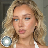 Mesiru Coffee Blue Contact Lenses