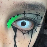Mesiru White Block Contact Lenses