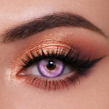 Mesiru Butterfly Purple Contact Lenses