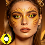 Mesiru Yellow Cat Contact Lenses