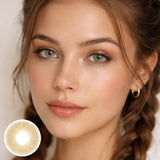 Mesiru Lynx Stone Brown Contact Lenses