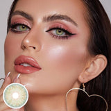 Mesiru Coral Green Contact Lenses