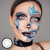 Mesiru White Vampire Contact Lenses