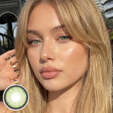 Mesiru Hard Candy Green Contact Lenses