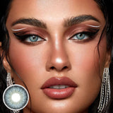 Mesiru Coffee Blue Contact Lenses
