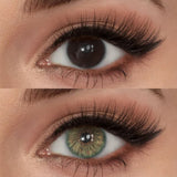 Mesiru Coral Green Contact Lenses