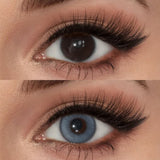 Mesiru Glow Iris Blue Contact Lenses
