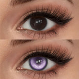 Mesiru VIOLETA Koi Series Purple Contact Lenses