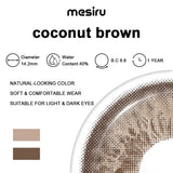 Mesiru Coconut Brown Contact Lenses