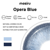 Mesiru Opera Blue Contact Lenses