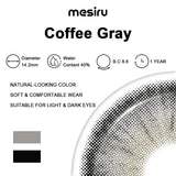 Mesiru Coffee Gray Contact Lenses