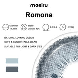 Mesiru Romona Blue Contact Lenses