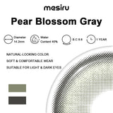 Mesiru MSR Pear Blossom Gray  Contact Lenses