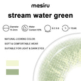 Mesiru Stream Water Green Contact Lenses