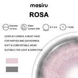Mesiru ROSA Koi Series Pink Contact Lenses