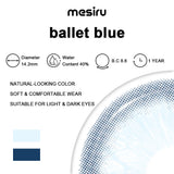 Mesiru Ballet Blue Contact Lenses