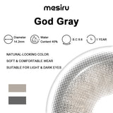 Mesiru God Gray Contact Lenses