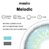 Mesiru Melodic Blue Contact Lenses