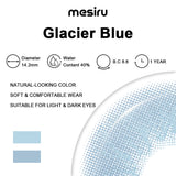 Mesiru Glacier Blue Contact Lenses