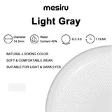Mesiru Light Gray Contact Lenses
