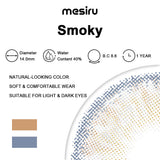 Mesiru Smoky Gray Contact Lenses