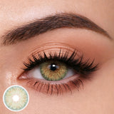 Mesiru Coral Green Contact Lenses