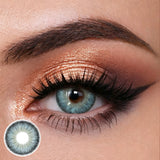 Mesiru Coffee Blue Contact Lenses