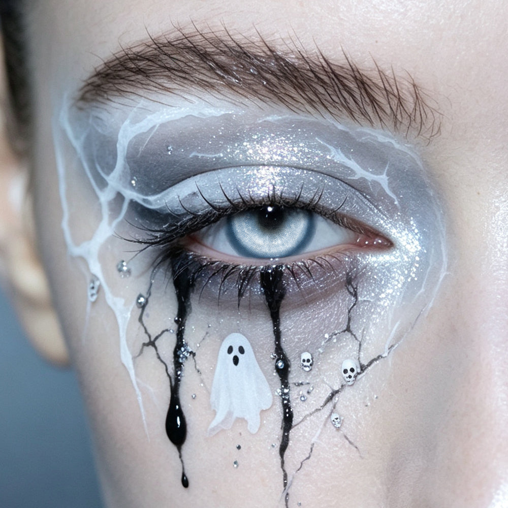 Mesiru AZUL Koi Series Blue Contact Lenses