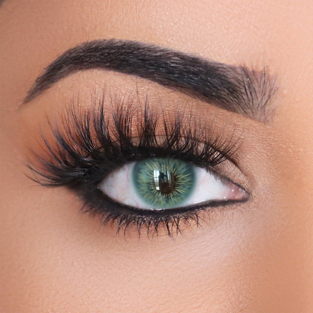 Mesiru Firework Green Contact Lenses