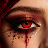 Mesiru Red Vampire Contact Lenses