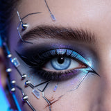 Mesiru Butterfly Blue Contact Lenses