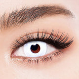 Mesiru White Block Contact Lenses